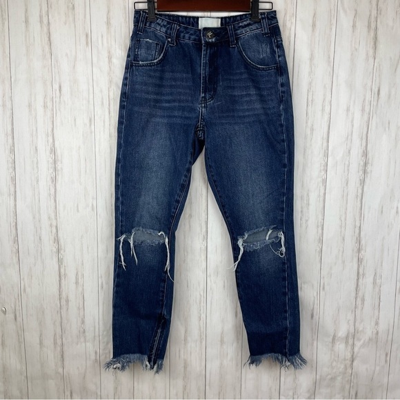 One Teaspoon high waist skinny free bird jean 26 - Picture 10 of 10